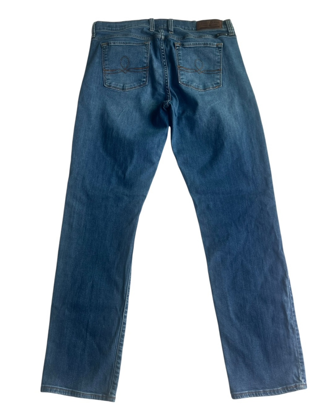 Lucky Brand Sofia Straight Jeans 14/32 Medium Wash Stretch Denim